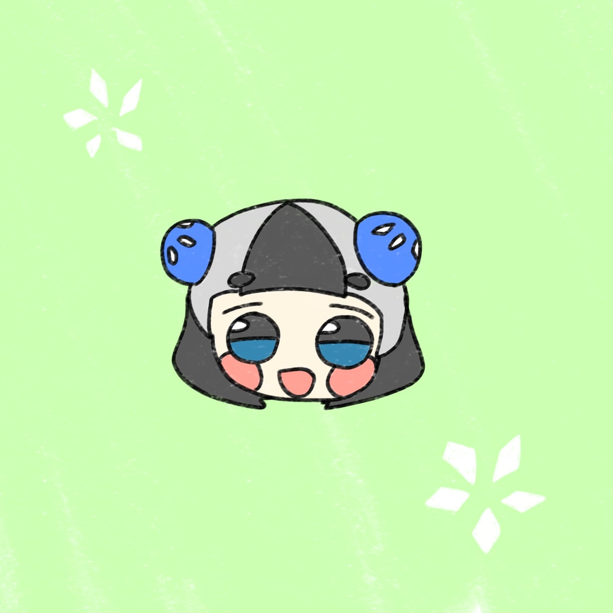 ゆるかわフェイスかきます SNSアイコンなどにおすすめのゆるかわフェイス！ イメージ2
