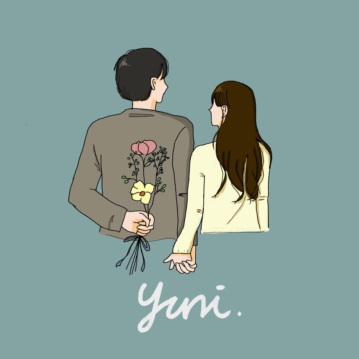 手描きでおしゃれ可愛い似顔絵イラストを描きます 【カップル／家族／結婚式】先着 5名様モニター価格中！ イメージ6