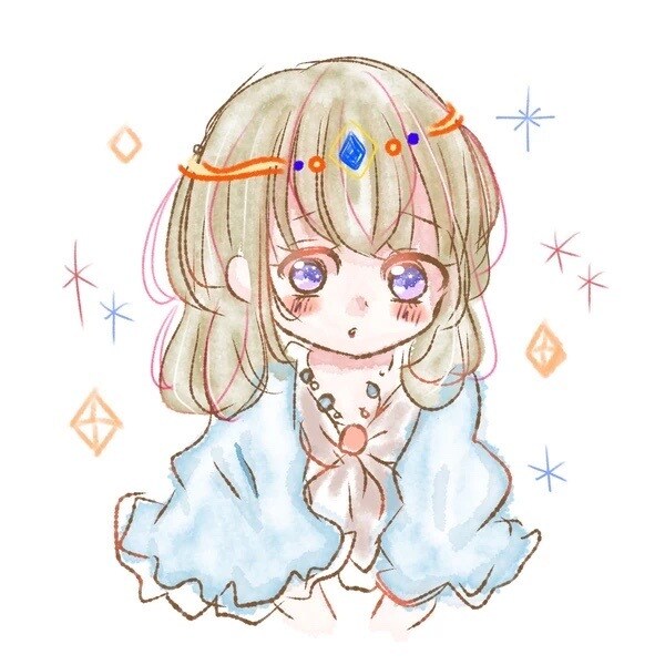 ふんわり♡可愛いアイコン描きます 透明感と可愛さのコンボ！紙風船のようなイラストです イメージ3