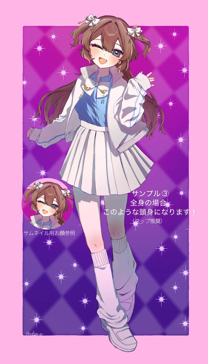 2人構図◎3月末日納期でお渡し致します キャラデザ無償&人物背景小物追加無償&下書き修正無制限 イメージ4