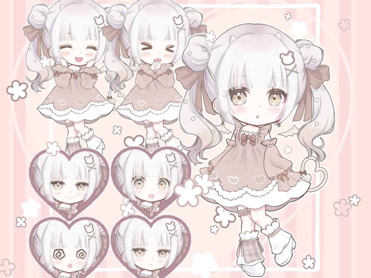 おまかせプラン！ます ぷにっと可愛いイラストをおまかせで格安販売中!! イメージ7