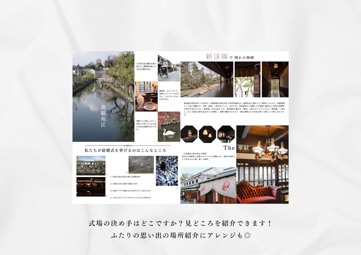 クラシカルなプロフィールブックが作れます アレンジ無限大！　ガイドブックのようなプロフィールブックに♡ イメージ4