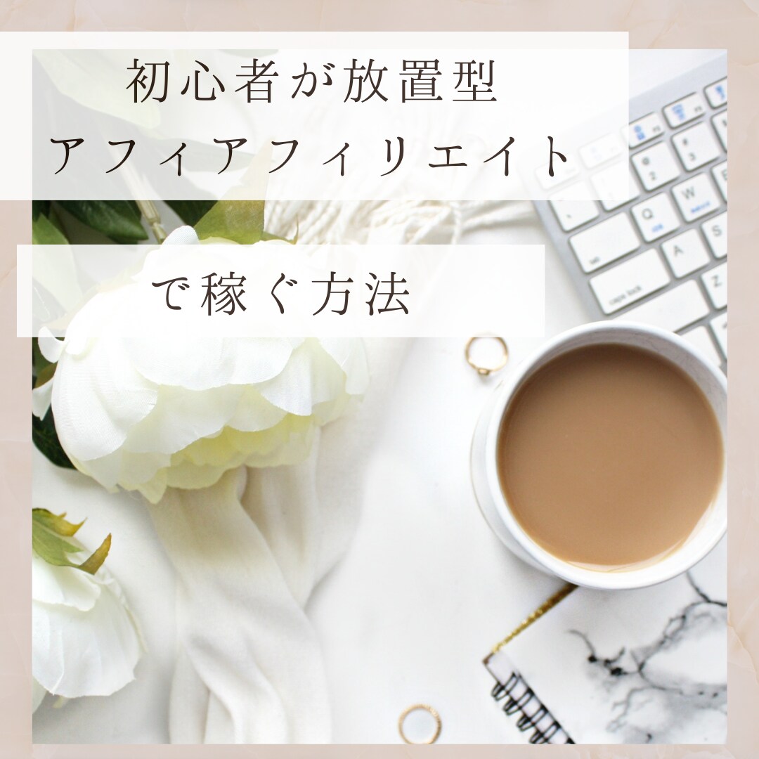 放置型アフィで稼ぐ方法教えます 放置型アフィで月50万を目指す仕組み解説 イメージ1