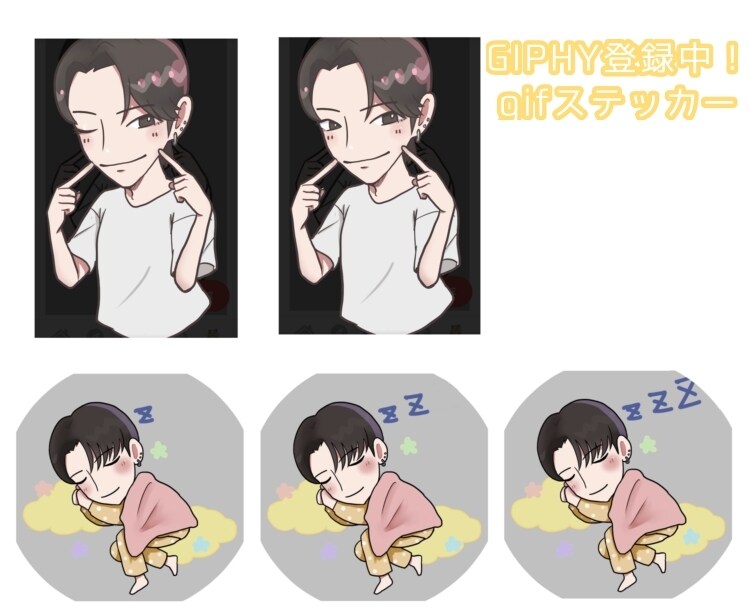 即日納品可！デフォルメかわいい似顔絵描きます タイ俳優センイル経験あり！プレゼント、アイコンに イメージ4
