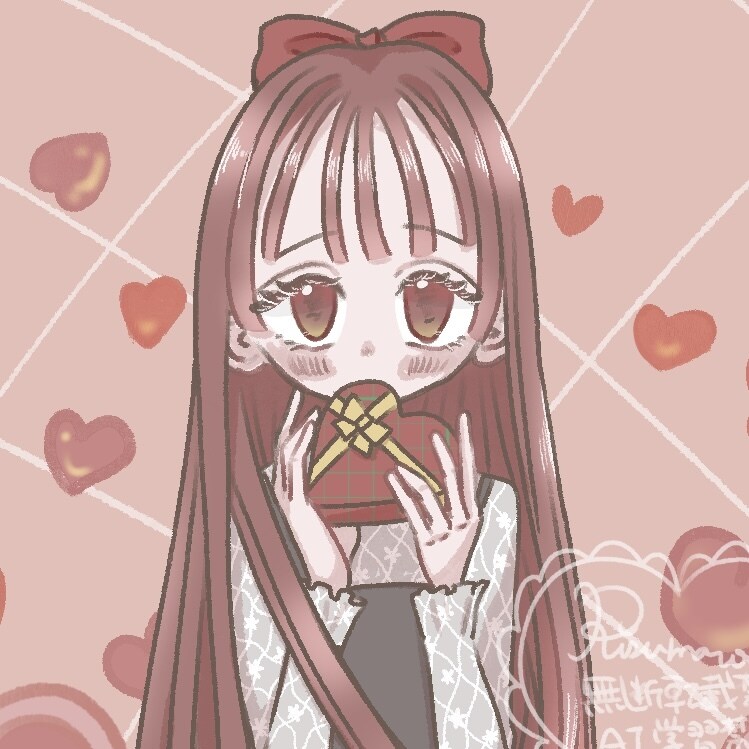 ふんわり可愛い女の子のSNSアイコン描きます フリルやレースがアクセントのゆめ可愛いイラスト イメージ4