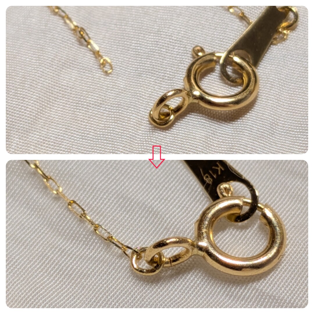 切れてしまった貴金属チェーン、修理します 大切なネックレスやブレスレットのチェーンが切れてしまった方へ イメージ6