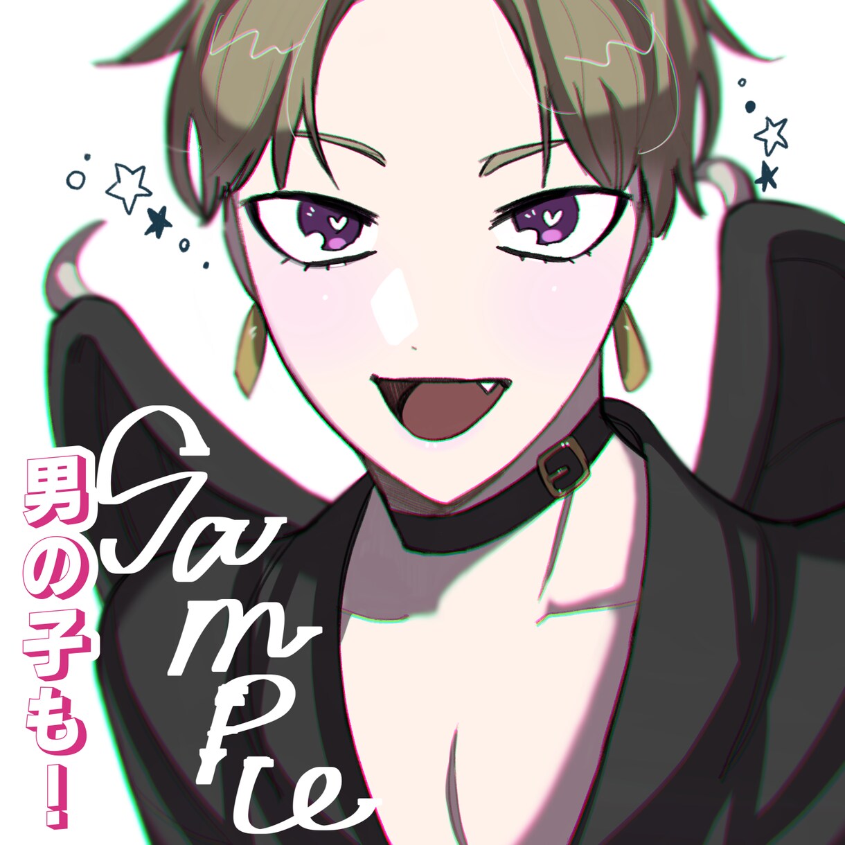 アイコンイラスト/イラストお描きします 初めてでも安心！パーツから選べます。 イメージ7