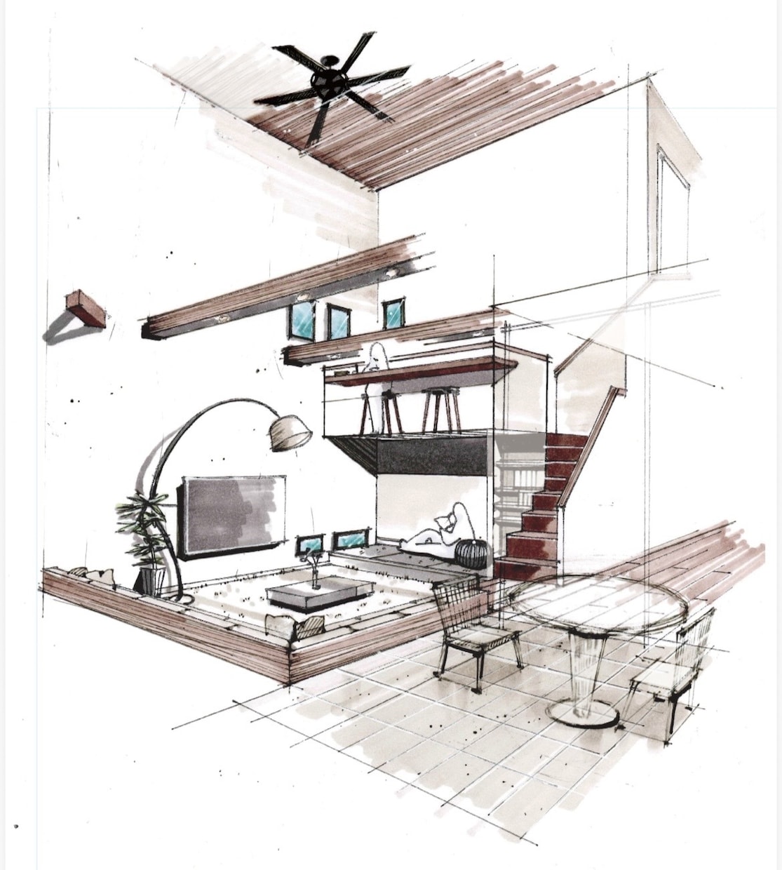即レス◎現役パース屋が手描きの間取り図を作成します 現役不動産屋IC×パース屋が販売活動をサポートします。 イメージ7