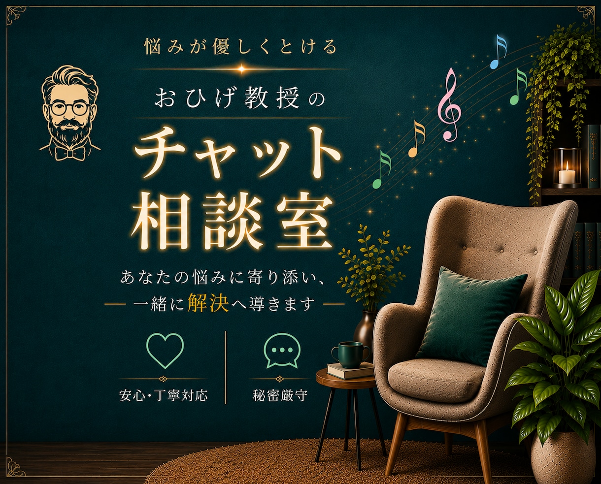 教授(心理学▲博士)がチャットでご相談にのります 学生さんが心理学の先生に恋愛相談するようなお気軽さでどうぞ。 イメージ1