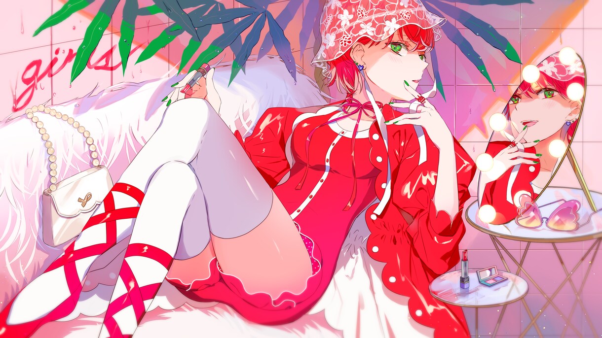 クオリティの高いお洒落な一枚イラストを描きます 一週間～1か月ほどの納品！YouTube,SNSなどに イメージ4