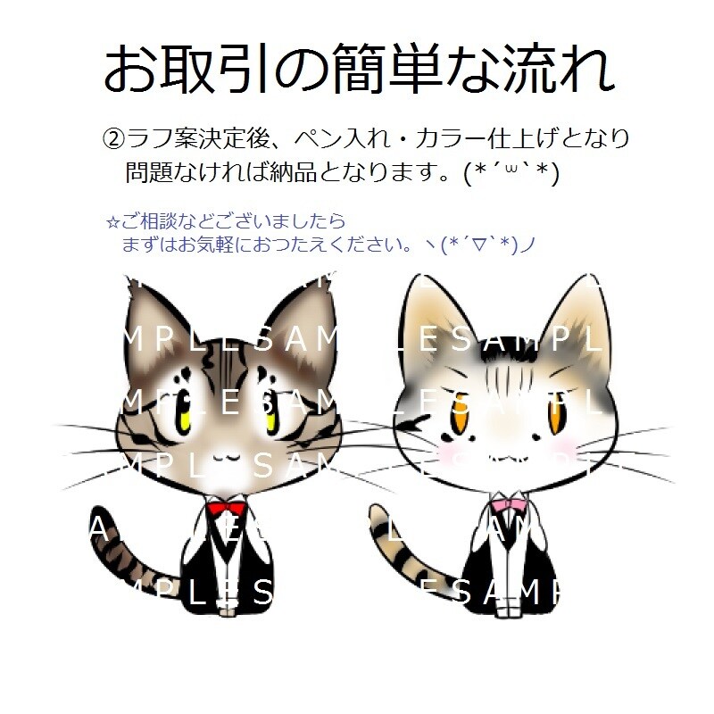 1週間以内に納品！ゆる可愛ペット４コマ漫画描きます 原案を頂き漫画作成もOK(*´▽｀*)サンプル有！商用利用可 イメージ8