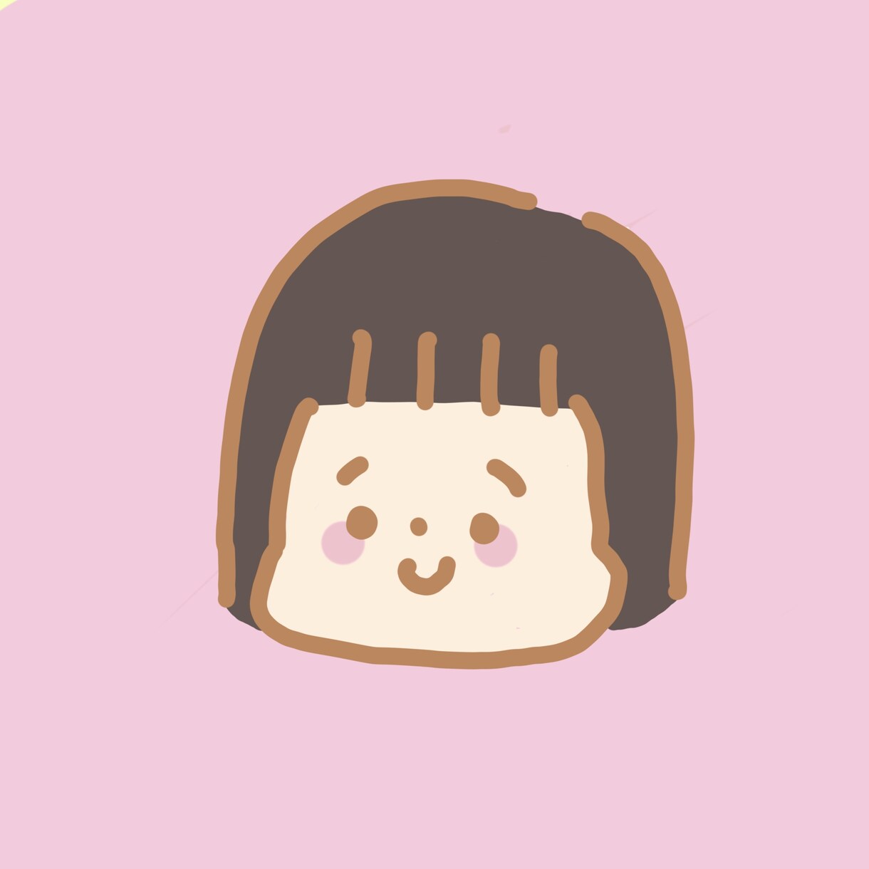 SNSアイコンゆるい、ほっこりイラスト描きます SNSなどのアイコンに。ゆるくて可愛い系の似顔絵 イメージ2