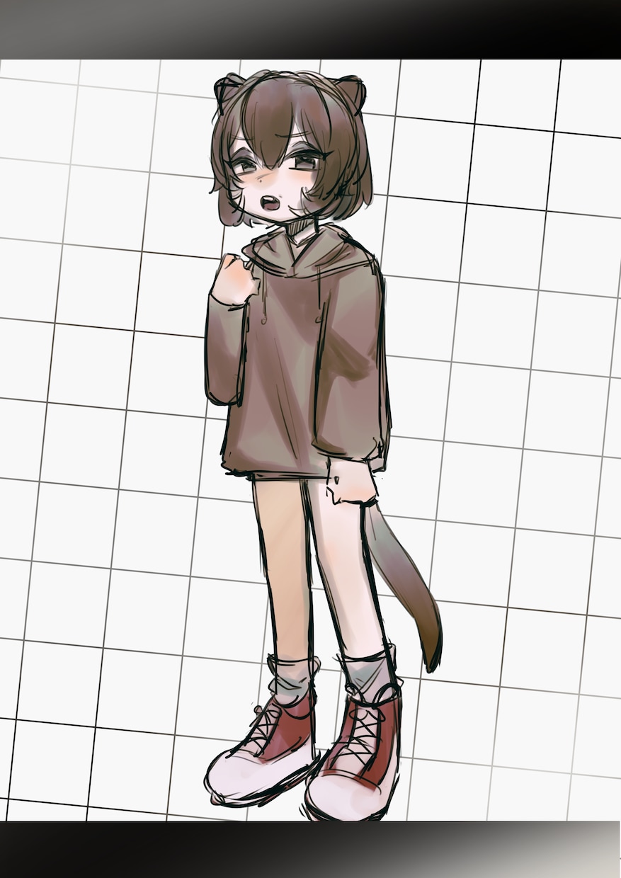 可愛らしい絵柄で描きます TRPGで使用されるキャラクター制作を行います！ イメージ7