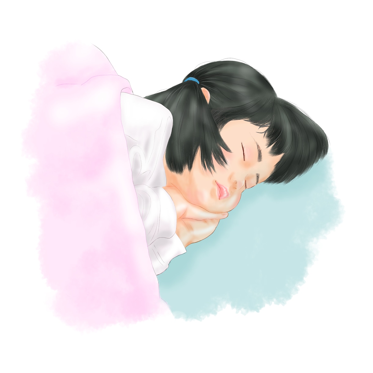 似顔絵とお名前の詩を描きます 思い出をまるごと、あの頃にそっと会いにいける一枚 イメージ5