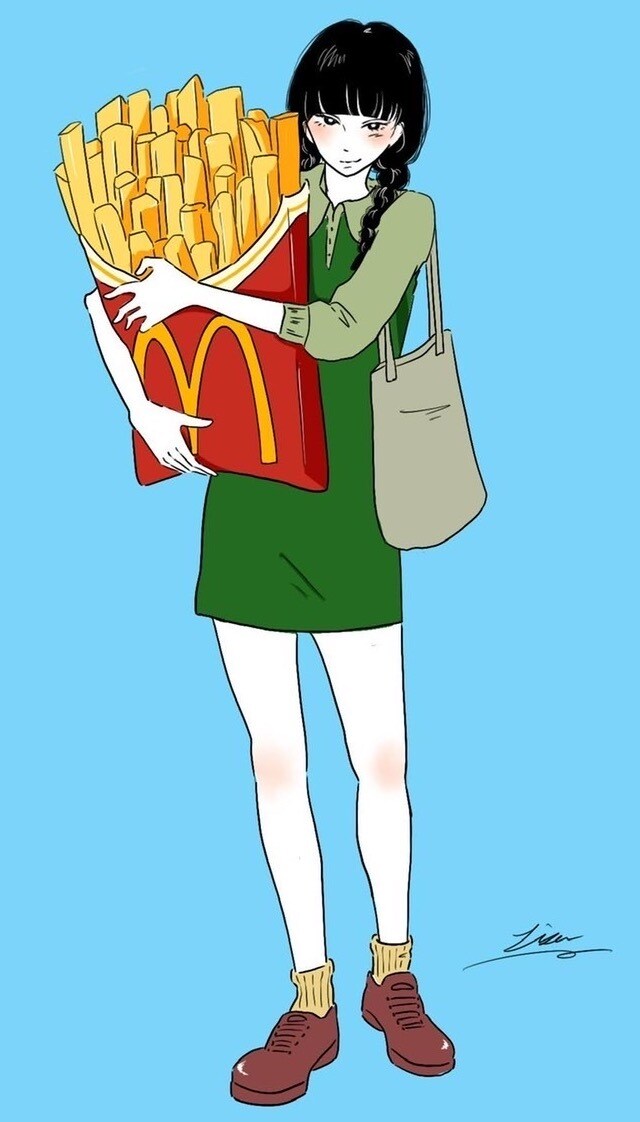 アイコン向けの全身イラストを作成します アイコンやグッズに、あなたの「全身似顔絵」を。 イメージ7