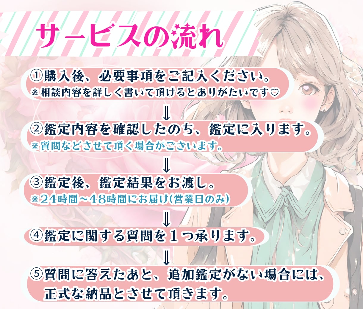 恋愛成就☆気持ち・未来・相性をタロット鑑定します 【✨ボリューム大✨】縁結びのヒーリング付き♡恋愛占い♡片思い イメージ4