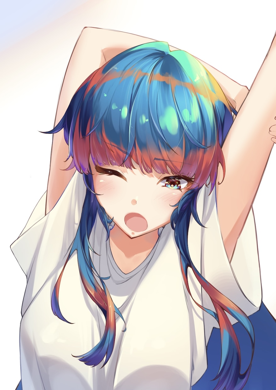 魅力的なキャラクターと世界観を描きます キャラクターの魅力だけでなく、世界観を含めた一枚を制作します イメージ1
