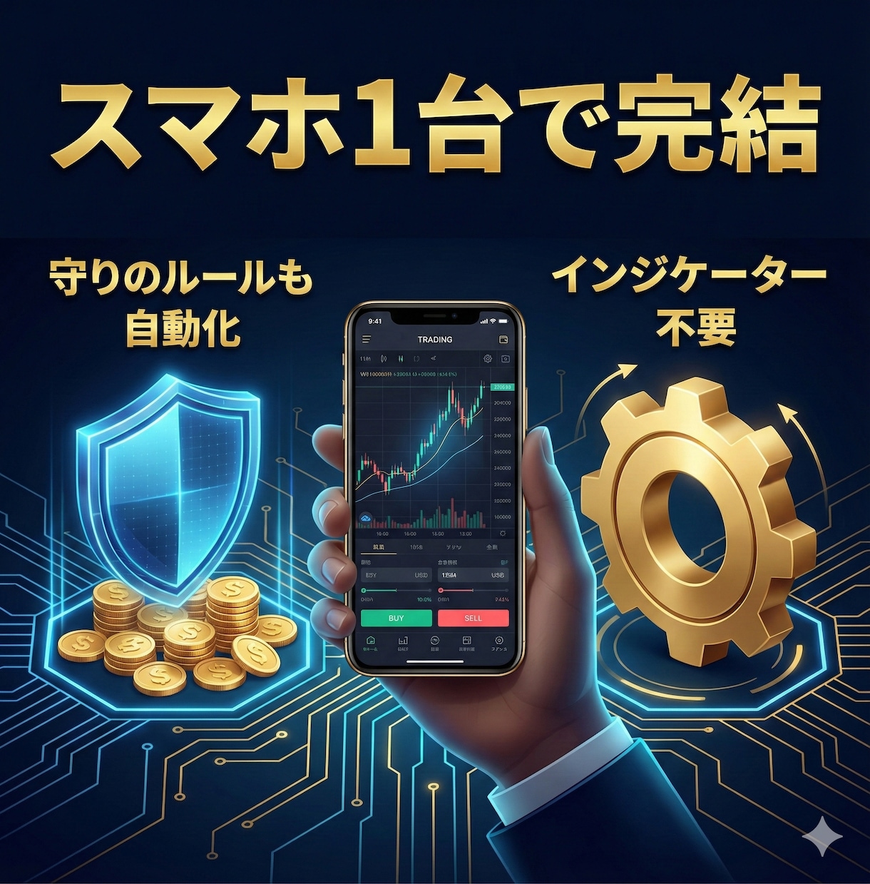 AIで日経平均先物ミニを3つの手法で完全攻略します 完全無裁量・投資初心者OK・先物初心者OK・AI解析結果 イメージ6