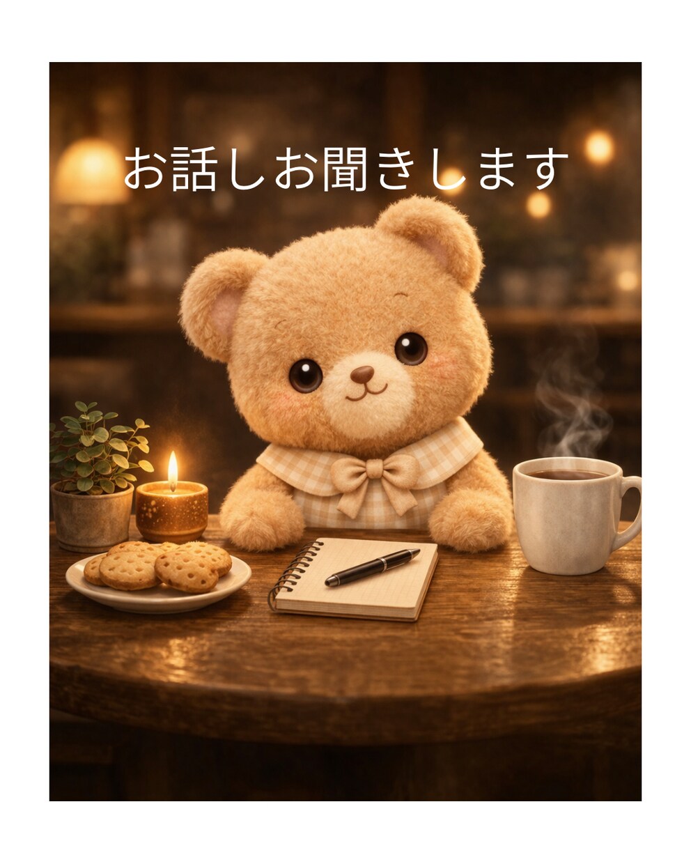 がんばれと言わず気持ちを聞きます 誰にも言えない気持ちを安心して話せる場所 イメージ1