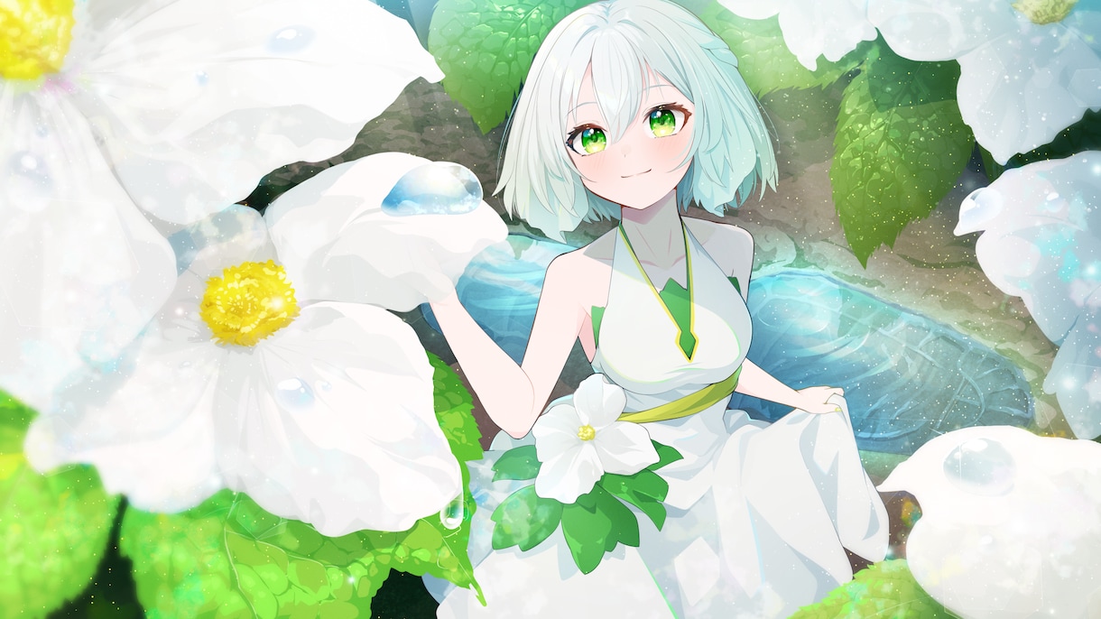 VTuberキービジュアルや配信用イラスト描きます お祝いや季節イベント等、用途に合わせたイラストが必要な方へ イメージ2