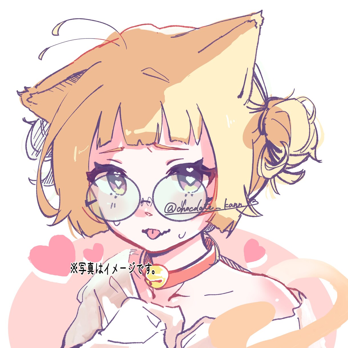 ポップでかわいいイラスト描きます アイコン・立ち絵・SNS用・ペア画など イメージ1
