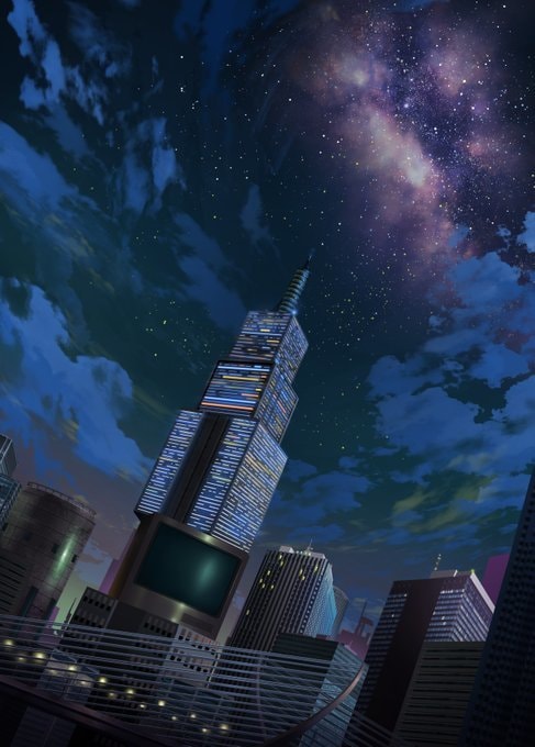 ゲーム背景、Vtuber、イラストなど作成します 本職で背景アニメーターをしています！ イメージ7