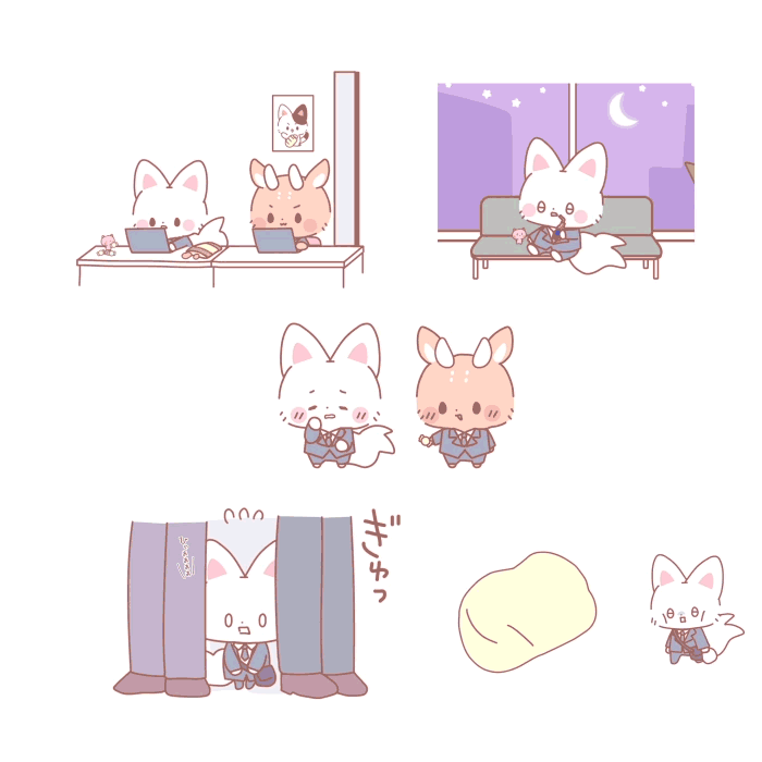 かわいい4コマ漫画で商品・サービスを伝えます 商用利用OK！WEBサイト・Instagram・広告などに イメージ1