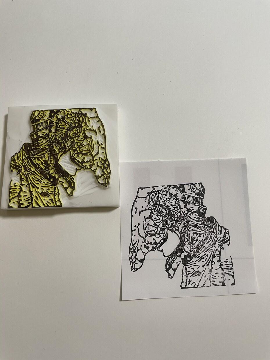 貴方のオリジナルイラストで消しゴムはんこを作ります どんな図案でもご相談ください。小さな図案も彫りますよー！ イメージ8