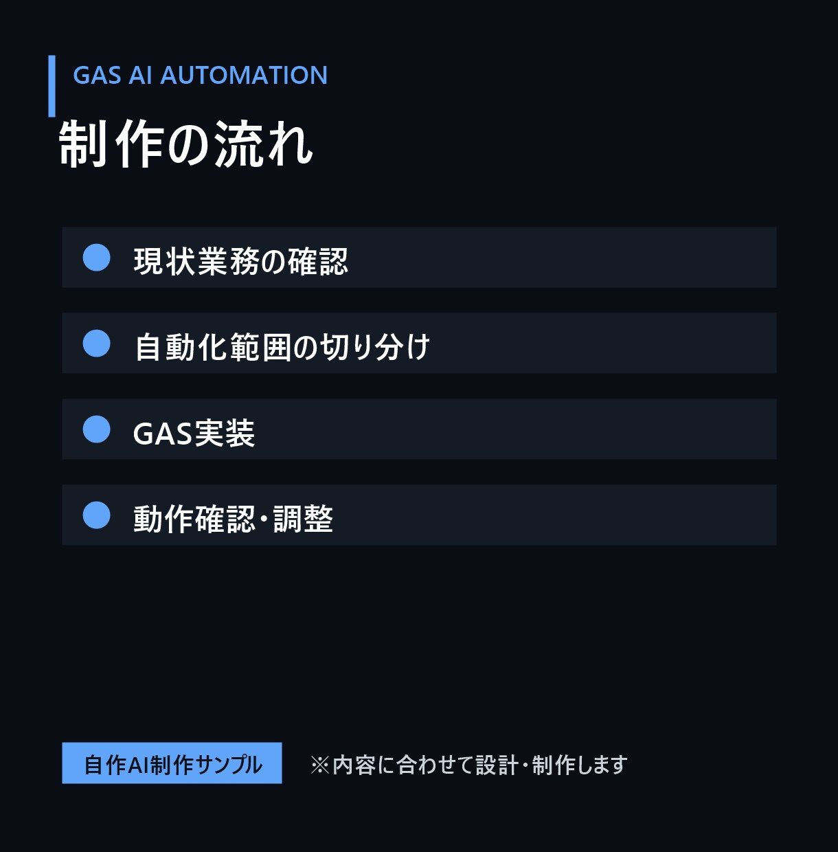 シート業務をAI自動化します GASとChatGPT APIで効率化 イメージ3