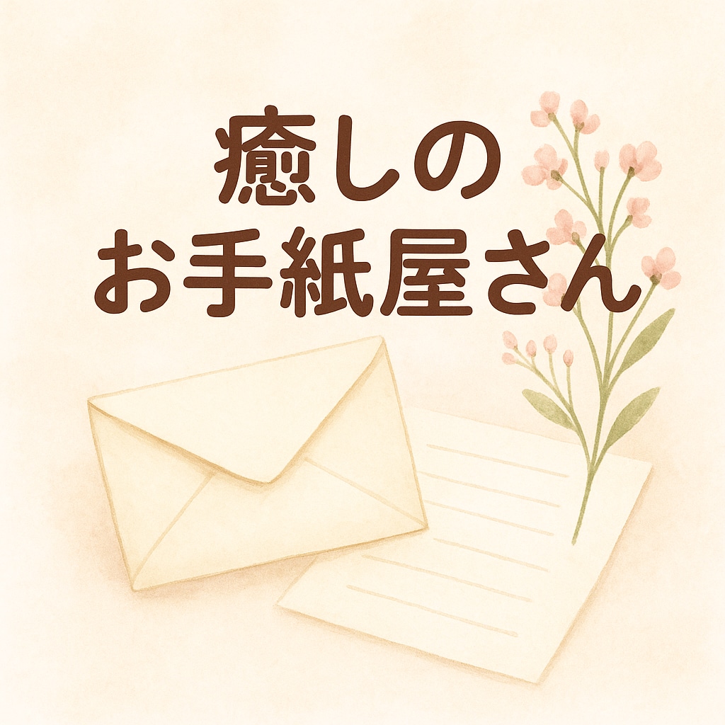優しい言葉で心を包むお手紙を書きます そっと寄り添うメッセージで癒しを届けています⁎⁺˳✧༚ イメージ1