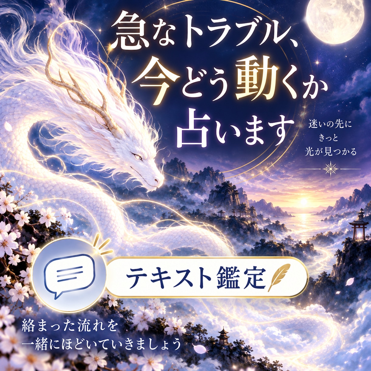 急なトラブル、今どう動くか占います 見えない背景と、この先の流れを文章で読み解きます イメージ1