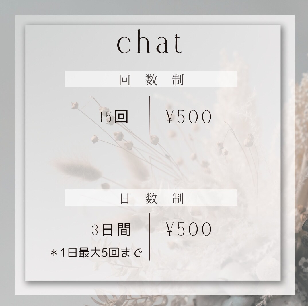 チャットで♡世間話、愚痴etc.何でも聞きます 話し相手迷子の方向け♡資格有2児ママが心を込めてサポート イメージ2