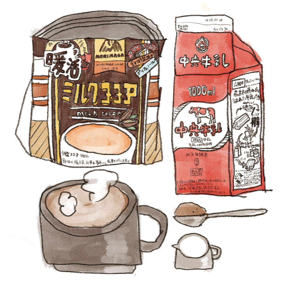 あたたかい絵！ヘタで味のあるイラスト描きます 「挿絵」「ポスター・ジャケット」「アイコン」等…何にでも！ イメージ2