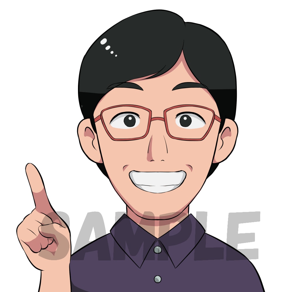 個人・商用可お好みの絵柄で似顔絵アイコン描きます シンプルイラストから絵柄寄せまで対応！SNS専用 イメージ6