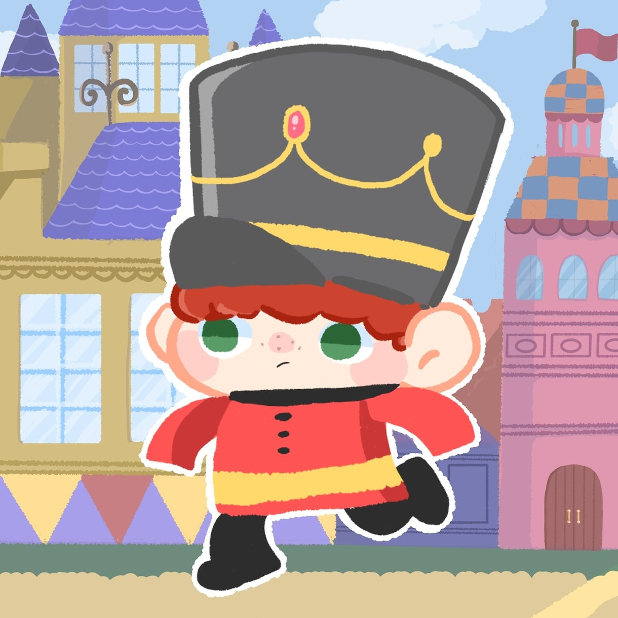 1人似顔絵アイコン等描きます 私の絵柄で似顔絵アイコンをお届けします！ イメージ6
