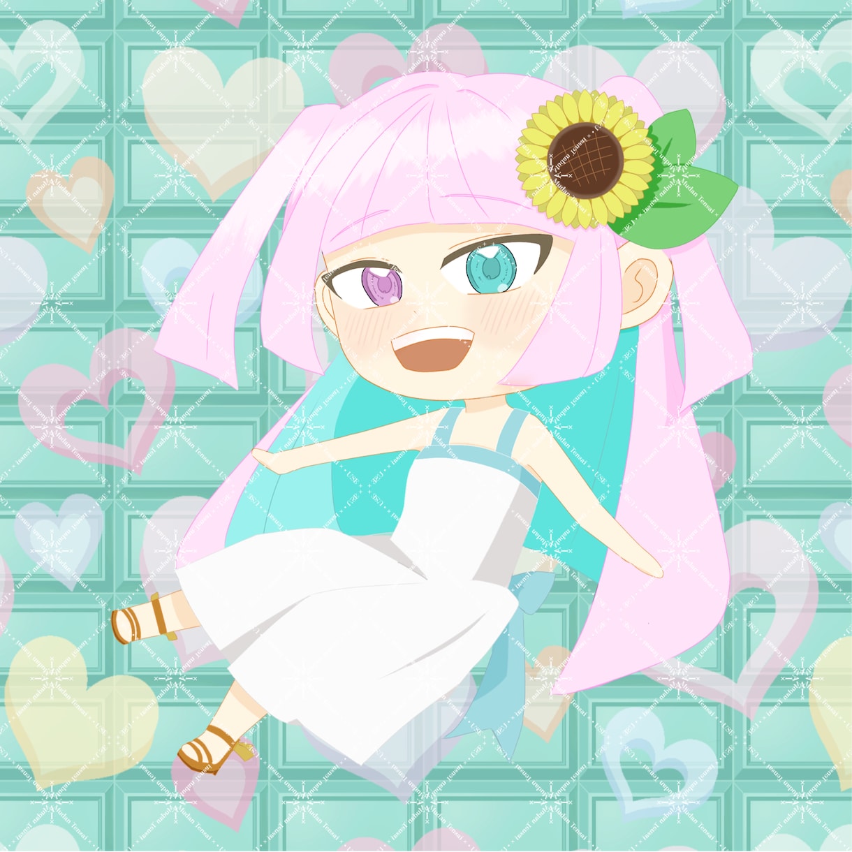 SNSや配信で使用可能なミニキャラ描きますます あなたオリジナルキャラクターを丁寧に イメージ1