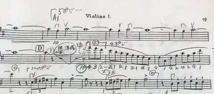 ヴァイオリンの指使い（フィンガリング）考えます ヴァイオリンの指使いに悩まれている方のお助けをいたします！ イメージ1