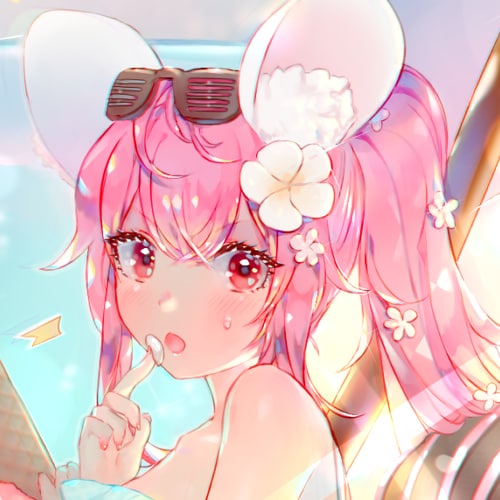 SNSアイコン用イラスト描きます キラキラ可愛い&美麗イラストでSNS映え！ イメージ1