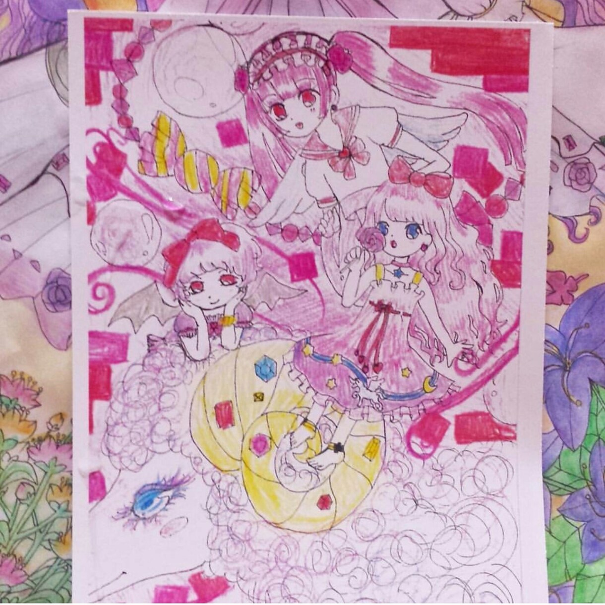 アナログイラストのオーダー承ります イラストが好きな方インテリアに絵を飾りたい方 イメージ2