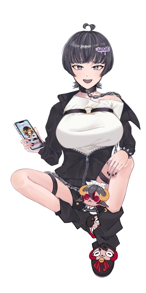 かっこかわいいイラスト描きます 動画用イラストや立ち絵、アイコンなど！幅広く対応します！ イメージ7