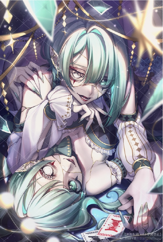耽美・鮮やかな厚塗り風イラストご制作します 【立ち絵、MV用、アイコン、etc】幅広いテイストに対応可！ イメージ6