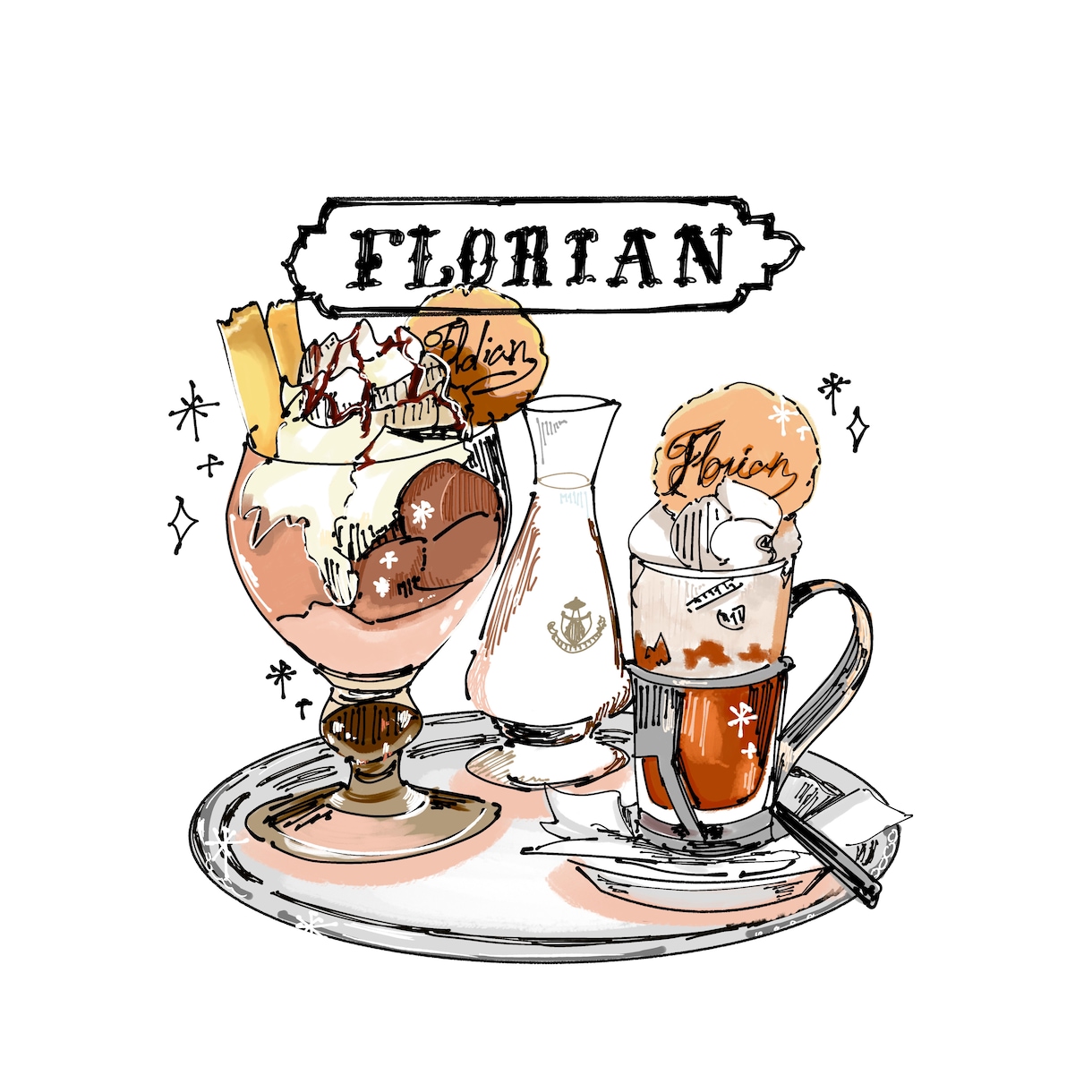 美味しさと魅力が伝わるイラストを作成します ！！メニュー表やレシピ本の挿絵、パッケージにも^ ^ イメージ2