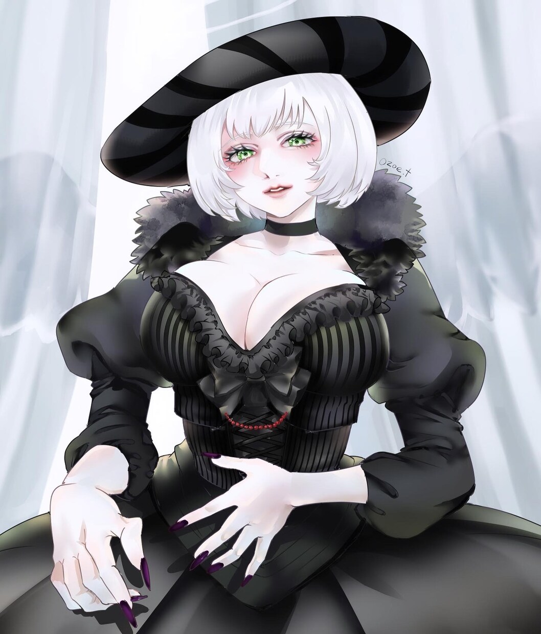 目を引く綺麗なSNSアイコン、イラストを描きます 鮮やかな厚塗り色彩であなただけのイラストを制作します。 イメージ4