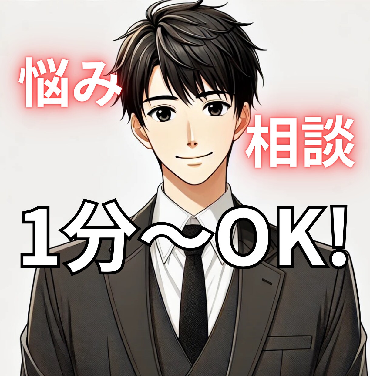 だいじな悩み相談をお聞きします あなたの想いに寄り添います。打ち明けて楽になってみませんか？ イメージ1