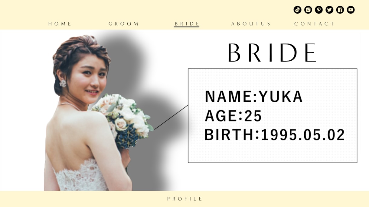 プロフィールムービー【WEB】作成します 即日納品も可能★写真とコメントをを送るだけ★ イメージ4