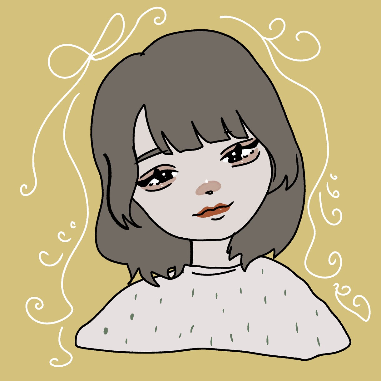可愛く特徴的な似顔絵を作成します やわらかく、特徴的でかわいい似顔絵 イメージ3