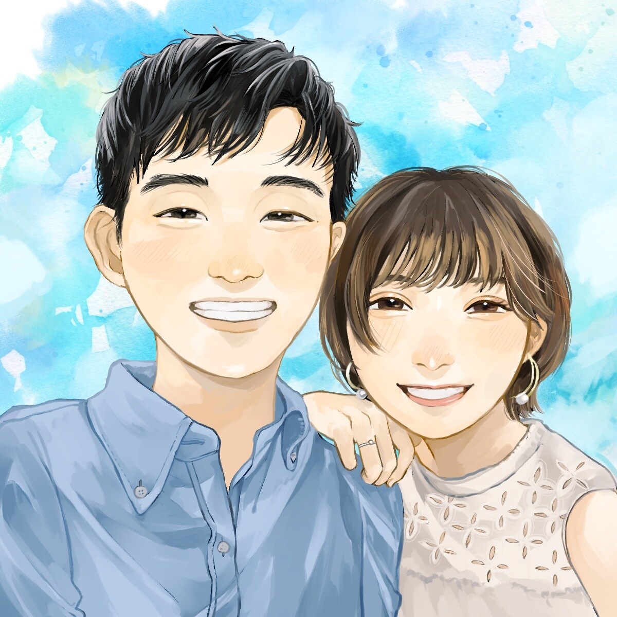 イメージに合わせたイラストお描きします 商用利用◎アイコンや似顔絵、表紙など。柔らかいテイストが得意 イメージ6