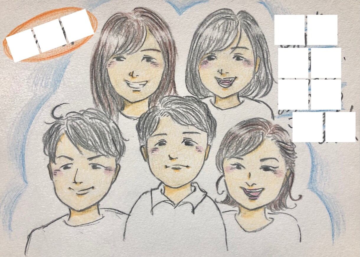 色々なイラストお描きします 人物☀︎似顔絵☀︎動物☀︎キャラクターなど何でもご相談下さい イメージ2