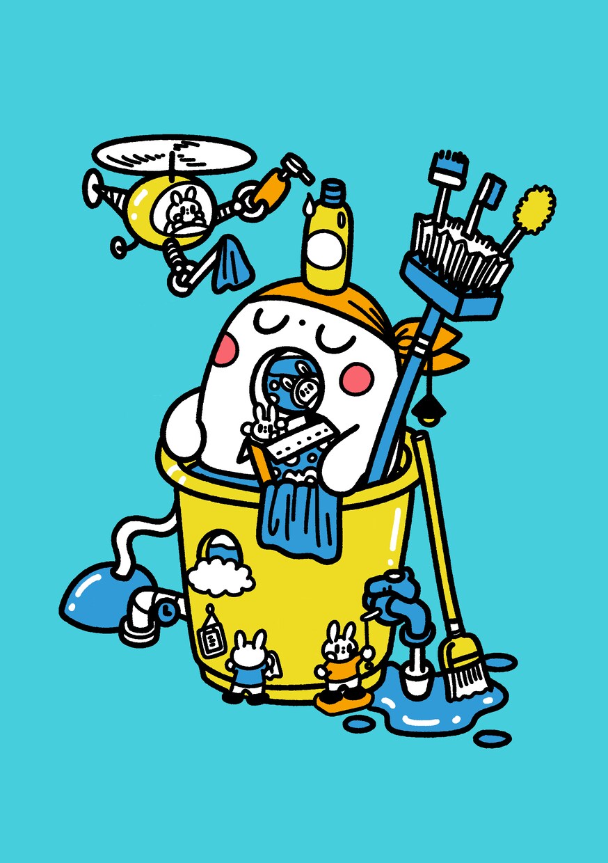 ポップでおかしなイラスト描きます ちょっぴりおかしなかわいい世界 イメージ6