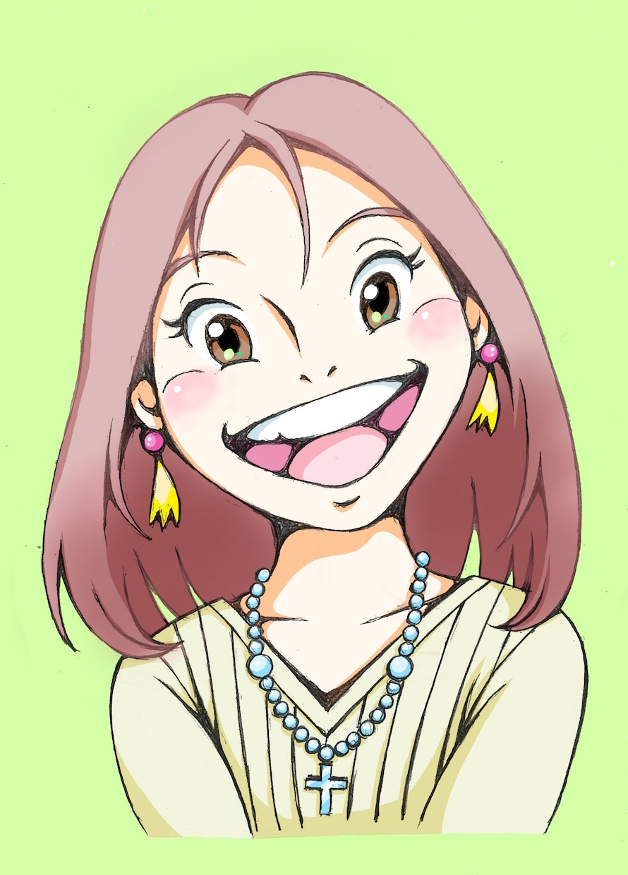写真から☆アイコン・似顔絵イラスト☆制作致します デジタルまたはアナログで【らしさ】を大切にイラストを描きます イメージ6